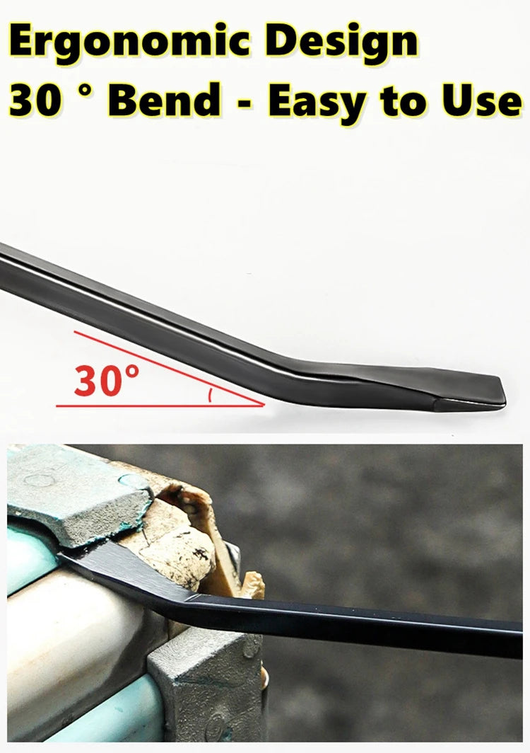 Long Pry Bar 8", 12", 18" & 24" Heavy Duty Pry Bar
