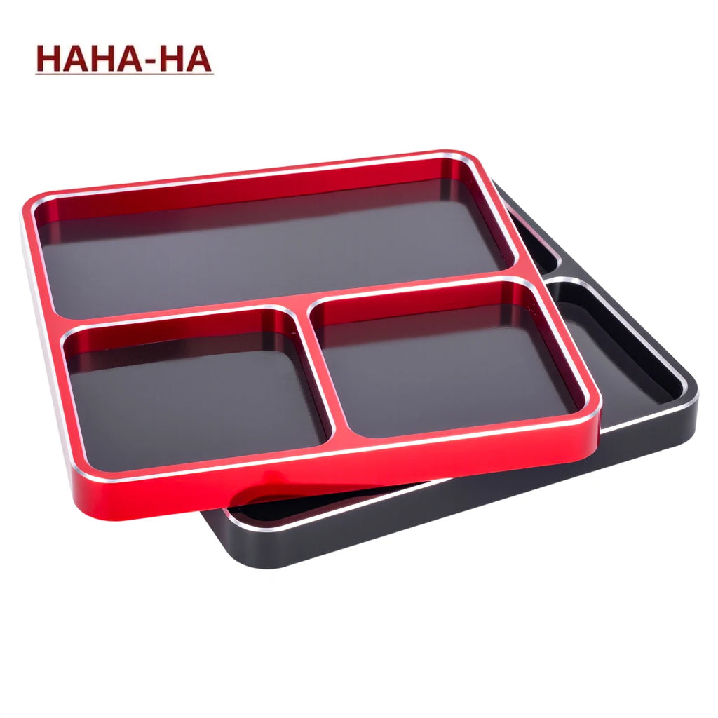 Magnetic Aluminium Screw Tray, 98*98mm.