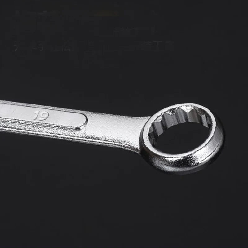 Metric Combination Wrench (4mm–24mm) – Single Open & Box End Spanner, Carbon Steel Hand Tool for Auto Repair & DIY