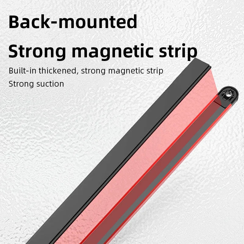 Magnetic Socket Organizer Wall-Mounted Bracket Tool Storage Strip