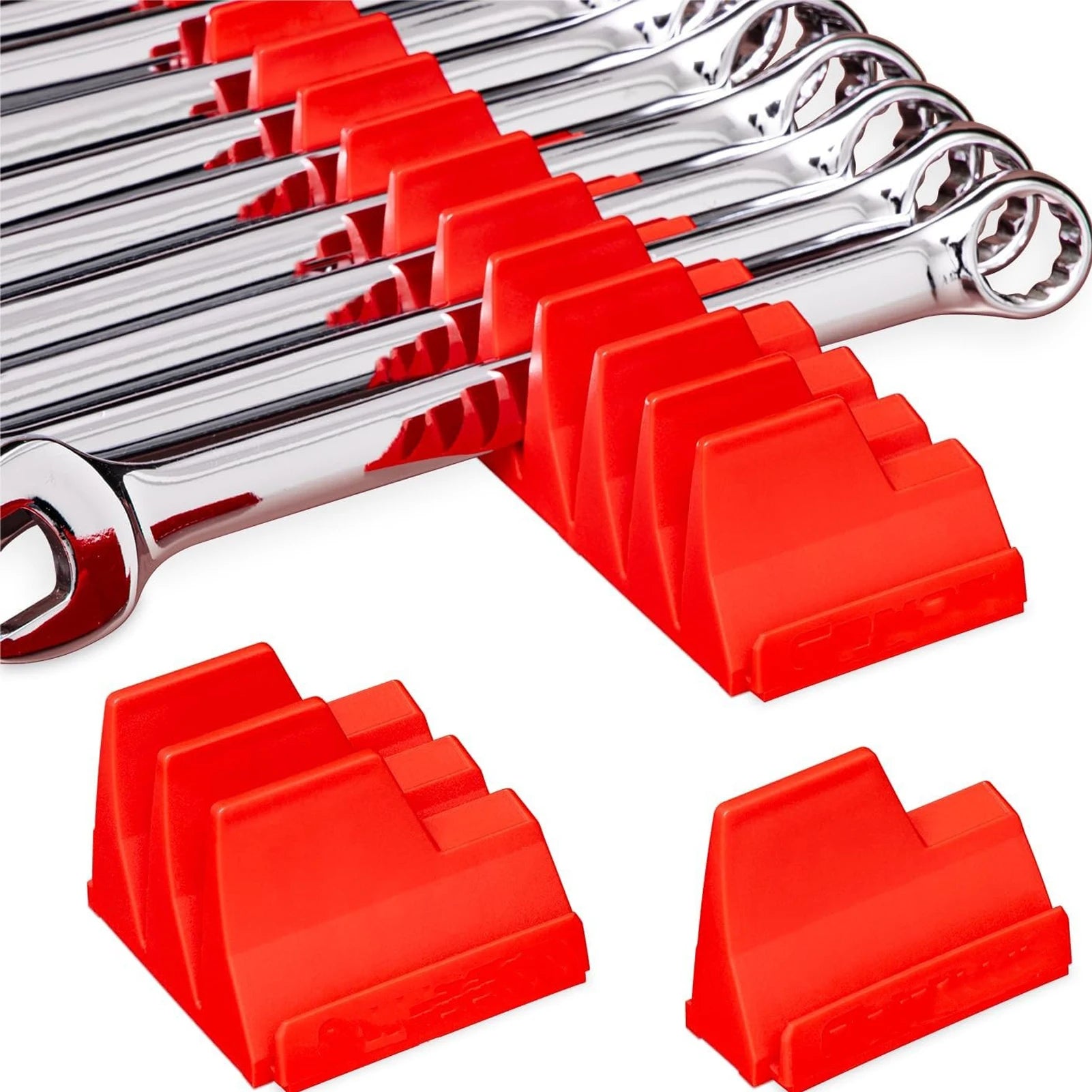 20-Piece Magnetic Wrench Organizer Set