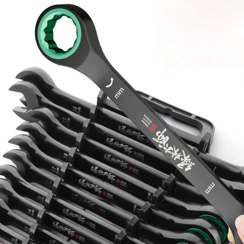 Ratchet Wrench Sets – Dual-Purpose Multifunctional Hand Tool Kit for Workshop & Car Repair
