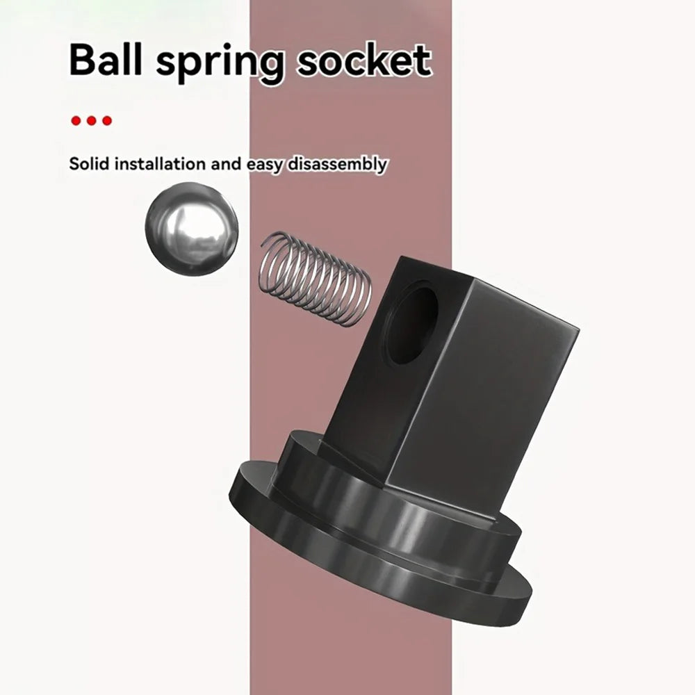 Aluminum alloy magnetic socket organizer (1 or 3 pieces), 1/4, 3/8 and 1/2.