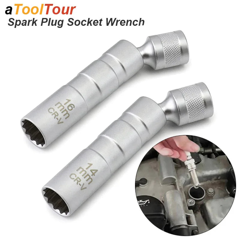14mm Spark Plug Socket (Swivel, Magnetic) Remove Tool