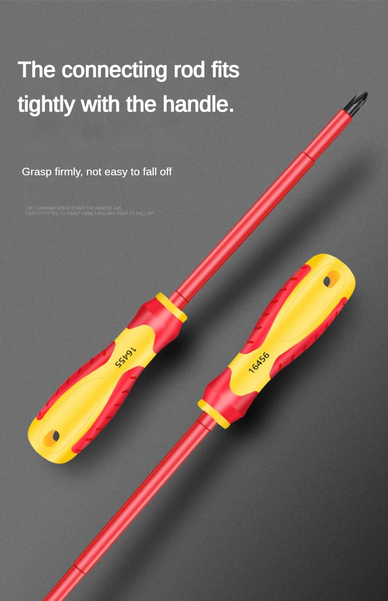 AXE SHAN Insulated Screwdrivers – CR-V Slotted & Phillips Magnetic Drivers for Electrical & Professional Use
