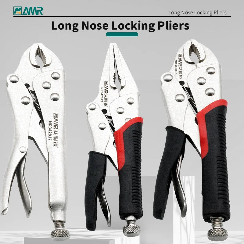 Heavy Duty Locking Pliers – Multifunctional Alloy Steel Grip Tool with Adjustable Jaw for Electrical & Workshop Use