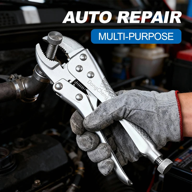 5" 7" 10" Locking Pliers Set Heavy Duty Carbon Steel Vise Grip Clamp Tool Anti Slip