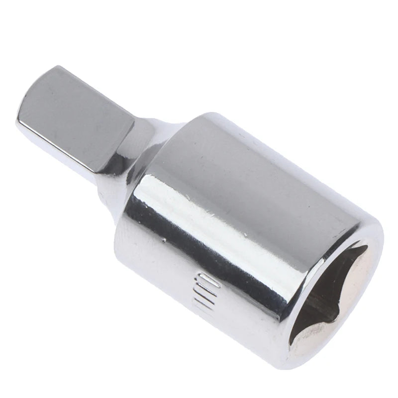 8mm Square Oil Drain Plug Key 3/8" Drive Sump Gearbox Tool Alloy Steel Socket Bit