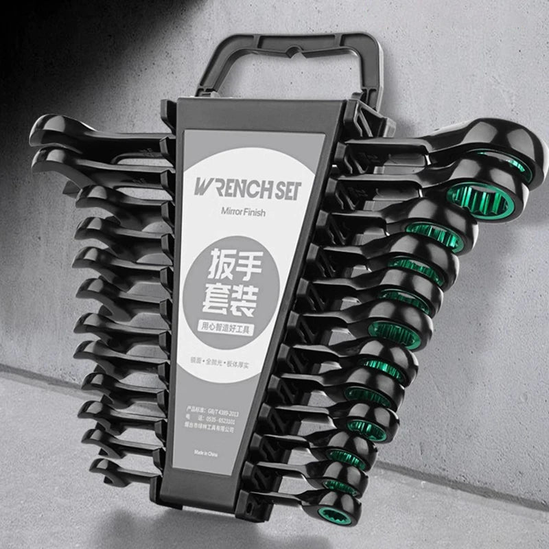 Ratchet Wrench Sets – Dual-Purpose Multifunctional Hand Tool Kit for Workshop & Car Repair