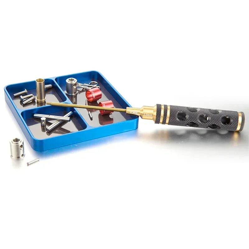 Aluminum Alloy Screw Tray Magnetic Tool Storage Plate 1pc