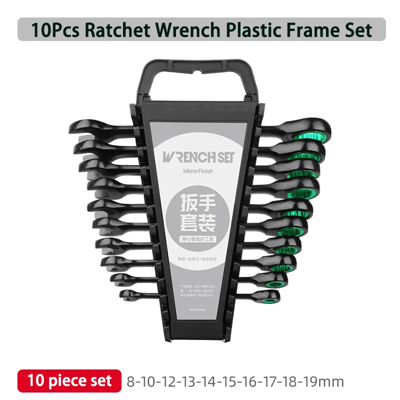 Ratchet Wrench Sets – Dual-Purpose Multifunctional Hand Tool Kit for Workshop & Car Repair