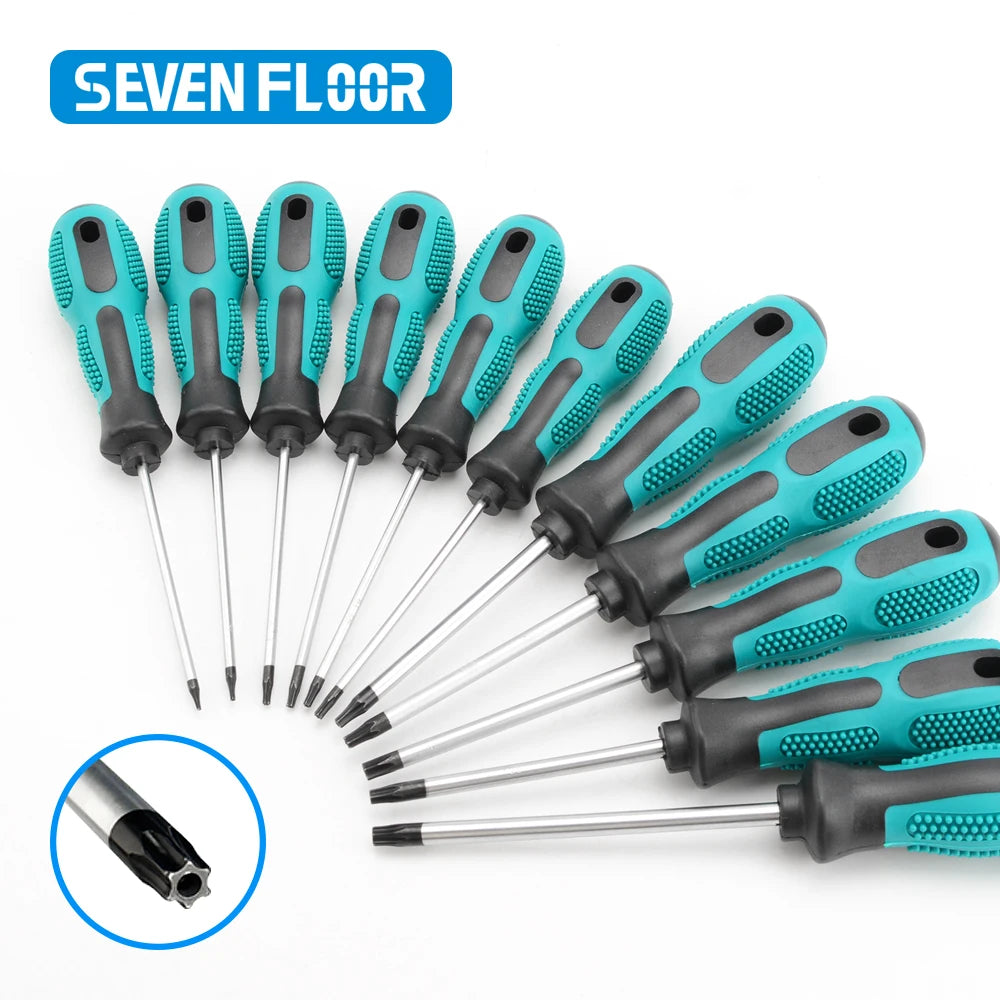 Torx Screwdriver Set T5–T30 Magnetic CR-V Precision Security Repair Tool Kit Electronics