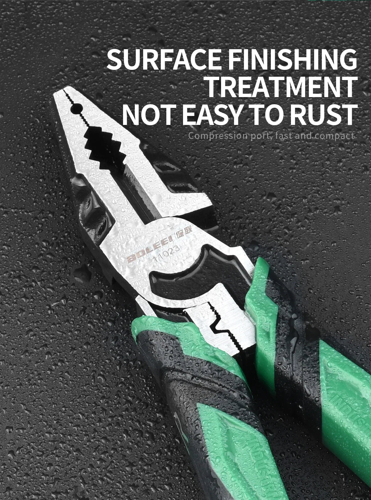 6" Multifunctional Wire Pliers – CR-V Steel Wire Stripper, Cutter & Gripping Tool for Electricians & DIY