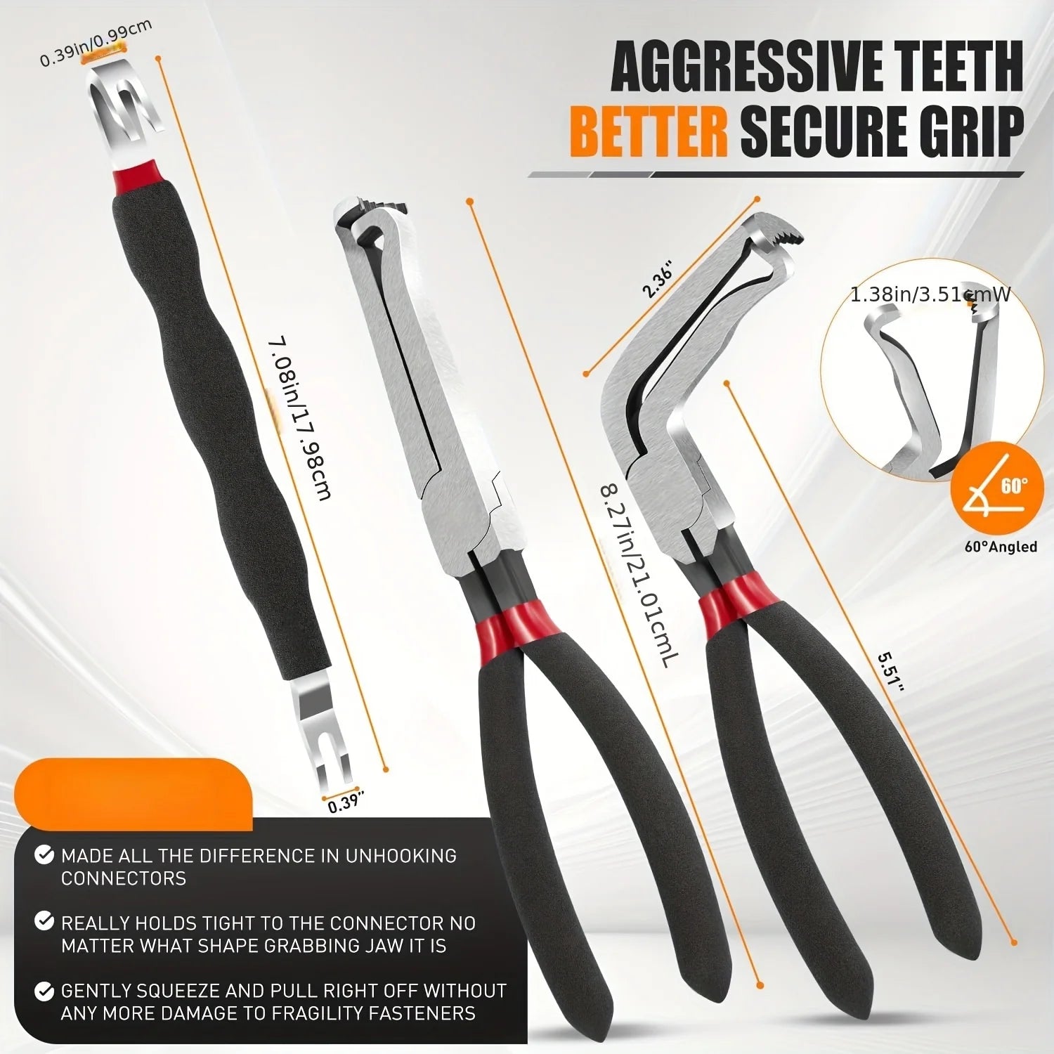 1,2 And 3 Piece Set Electrical Connector Separator/Puller