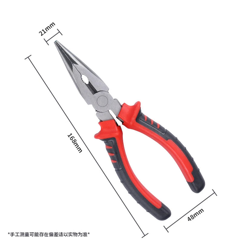 6" & 8" Heavy Duty Wire Pliers – Large Opening Multifunction Cutting, Twisting & Gripping Tool for Electrical & Industrial Use
