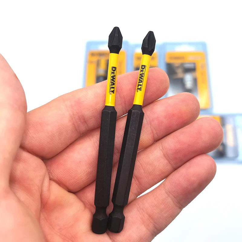 DEWALT Drill Bit Extension Rod Set 50/57/89mm Magnetic Screwdriver Bit Holder PH2 HSS Tool Accessory