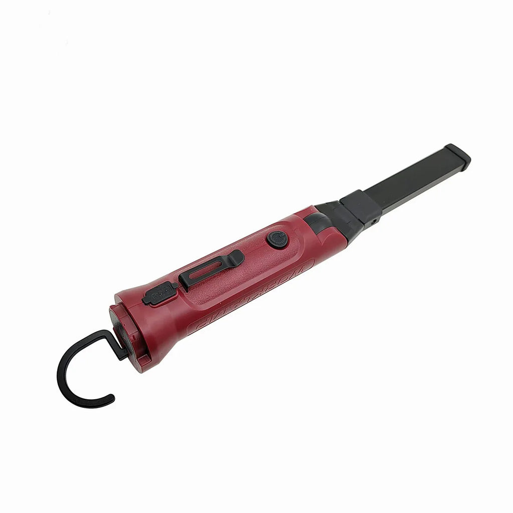 COB Work Light 180° Folding Flashlight USB Rechargeable Portable Camping Emergency Repair Spotlight With Hanging Hook Magnetic