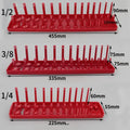 3Pcs SAE Plastic Sleeve Socket Organizer