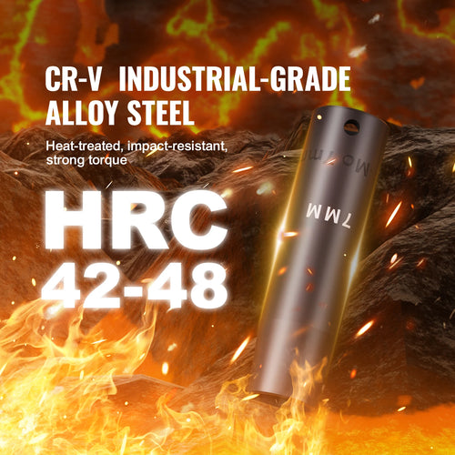 1/2" Drive Impact Socket Set 6 Point Cr-V Cr-Mo Metric SAE Auto Repair Kit 23–65Pc