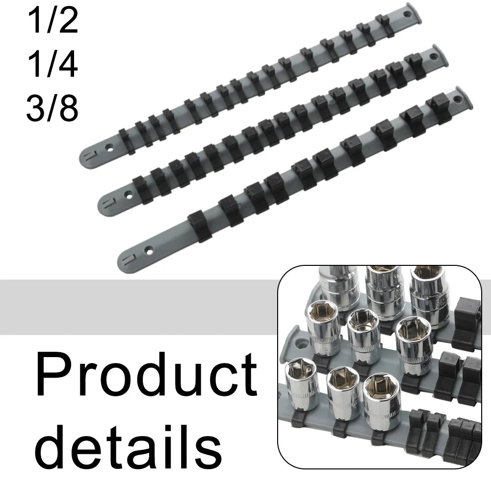 Socket Organizer 1/4, 3/8 and 1/2in For Storing Loose Socket.