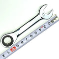 WEELEE Stubby Reversible Ratchet Wrench 8–19mm – CR-V Chrome Steel Socket Spanner Tool for Auto Repair & Mechanics