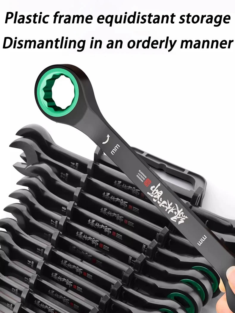 Ratchet Wrench Sets – Dual-Purpose Multifunctional Hand Tool Kit for Workshop & Car Repair