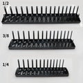 3Pcs Metric Socket Organizer Black