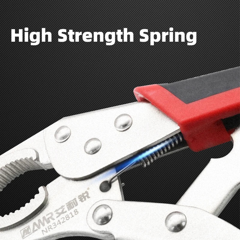 Heavy Duty Locking Pliers – Multifunctional Alloy Steel Grip Tool with Adjustable Jaw for Electrical & Workshop Use