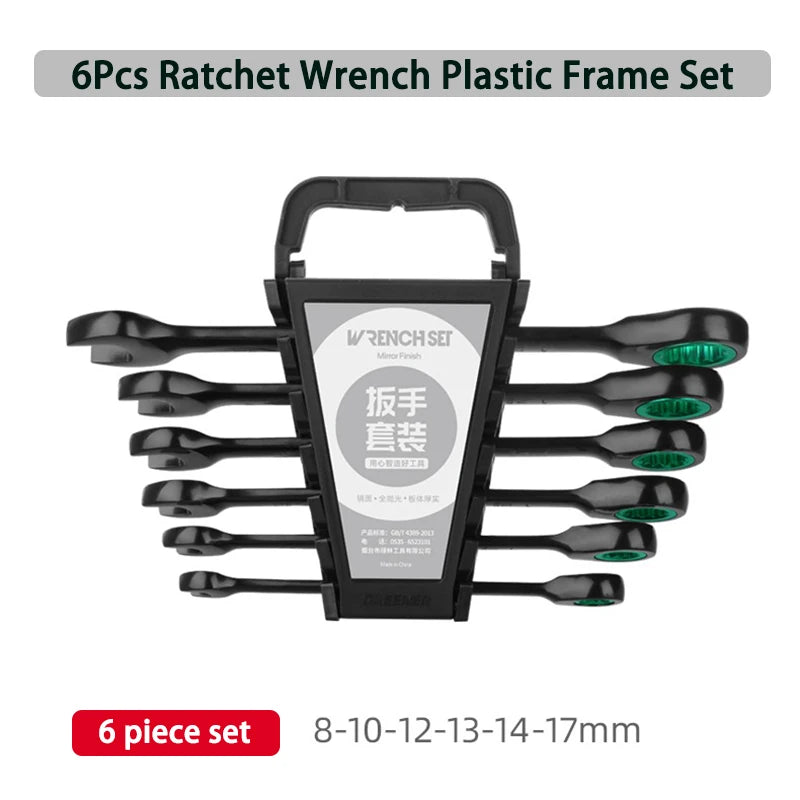 Ratchet Wrench Sets – Dual-Purpose Multifunctional Hand Tool Kit for Workshop & Car Repair