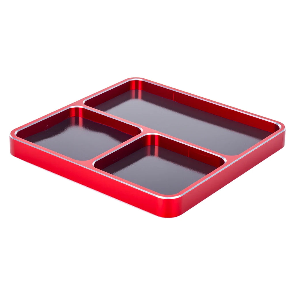 Magnetic Aluminium Screw Tray, 98*98mm.