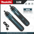 Makita Cordless Electric Screwdriver | 3.6V 5N.m Torque | 1/4" Chuck | 1300mAh Li - ion Battery